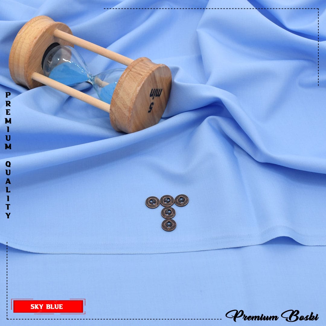 Premium Boski, 4-Meter, Unstitched Shalwar Kameez for Mens Boski Suit